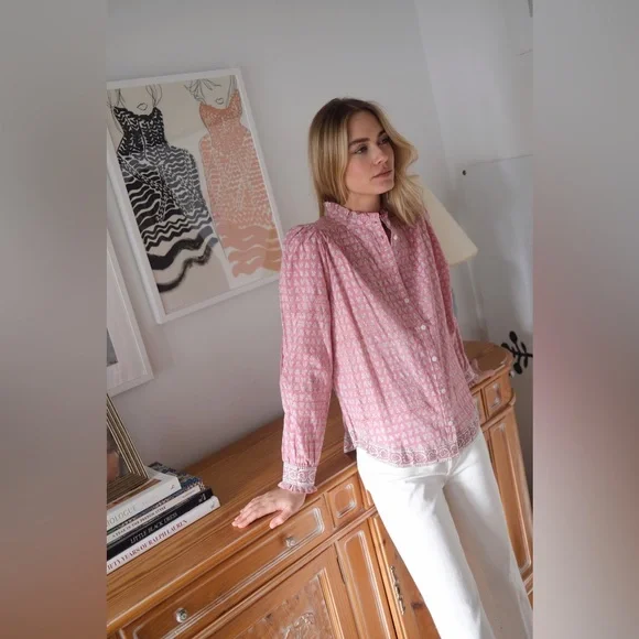 Marea CHARLIE SHIRT - LAVENDER THISTLE - Picture 10 of 10